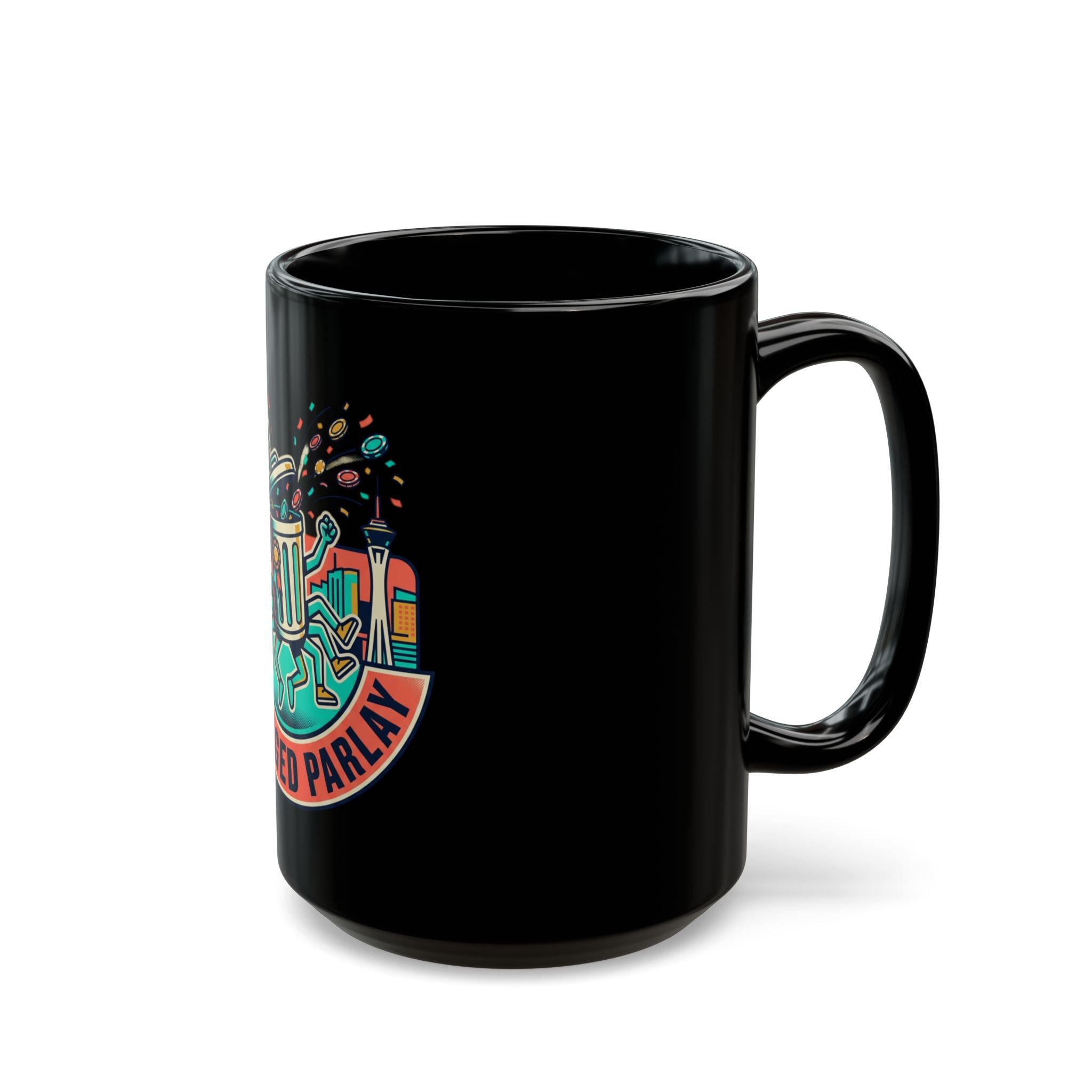 12-Legged Parlay Coffee Mug — Casino Sports Betting Party Design