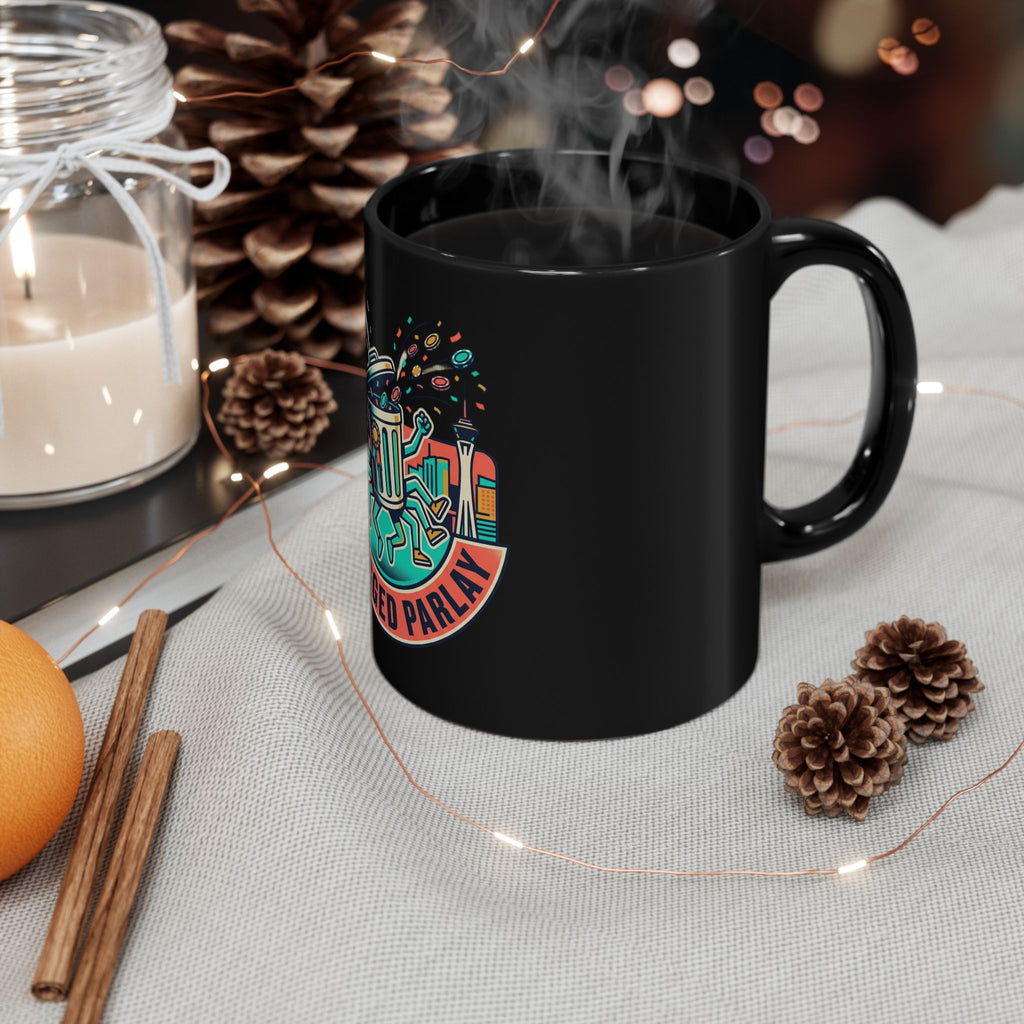 12-Legged Parlay Coffee Mug — Casino Sports Betting Party Design