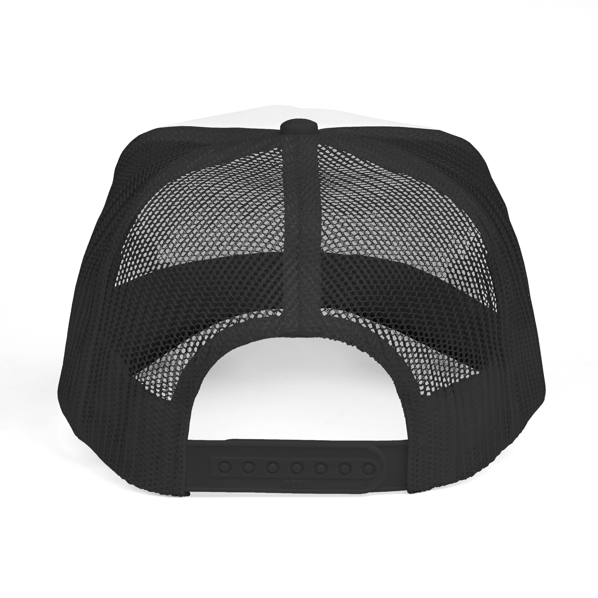Defy The House Trucker Cap — Retro Zombie Survival Mesh Hat