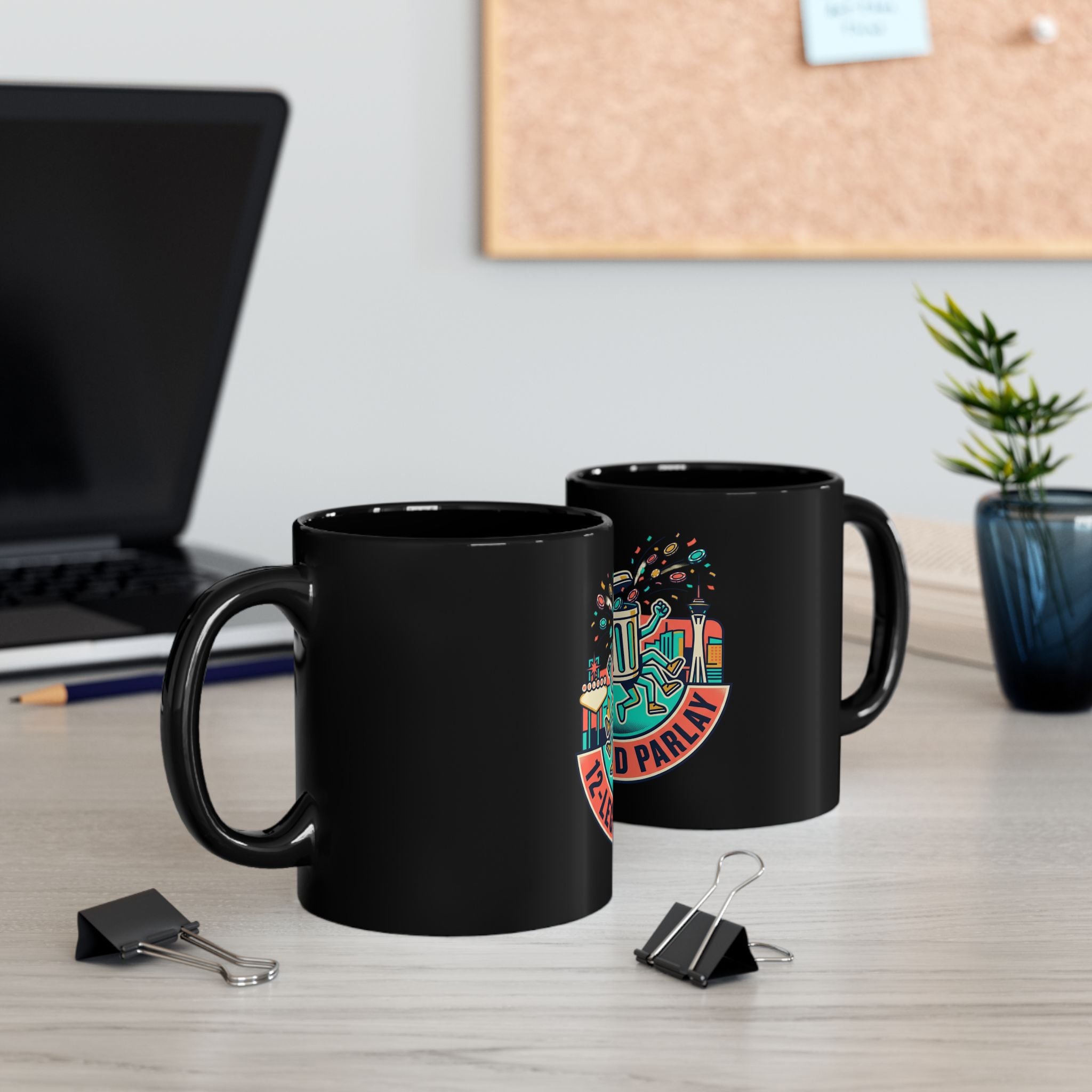 12-Legged Parlay Coffee Mug — Casino Sports Betting Party Design