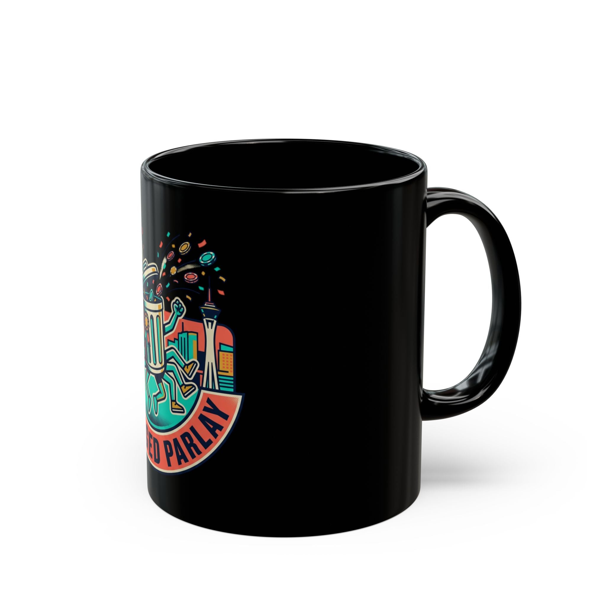 12-Legged Parlay Coffee Mug — Casino Sports Betting Party Design